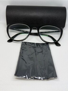 Women’s Prada Black Round Optical Glasses